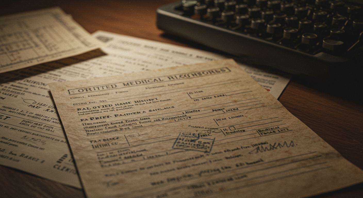 Forged Medical Records Forged Medical Records